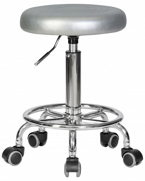 Табурет мастера DOBRIN BILLY (серебряный) - Вид 2