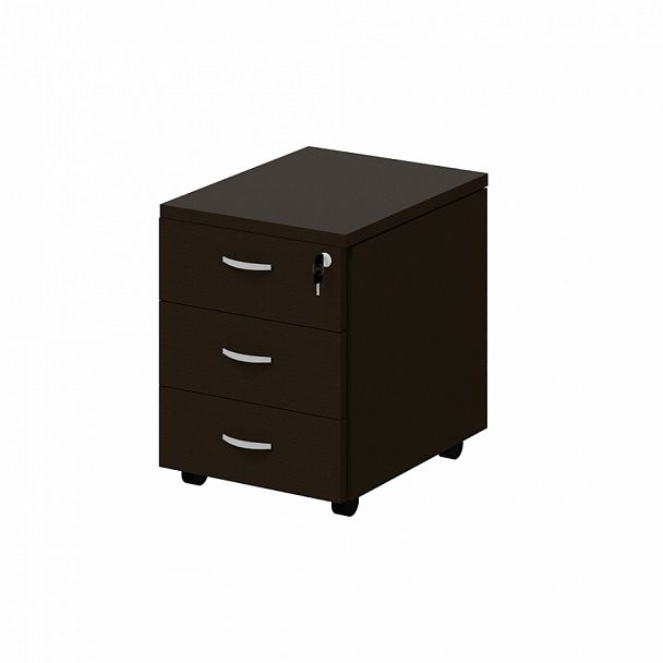 Тумба офисная "Лидер" ПК-ЛДР-ТММ43Х46/25-В4-179 дуб ферраре - Вид 1