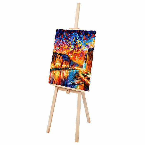 Мольберт напольный из липы "Лира", 67х162х48 см, высота холста до 100 см, BRAUBERG ART DEBUT, 192337 - Вид 12