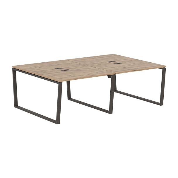 Стол 4-х местный EVWST 2316 Дуб Денвер светлый/Мокко 2326х1606х750 EDIS - Вид 1