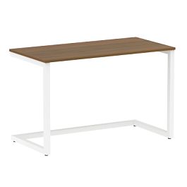 Home Office Стол письменный VR.SP-2-118 Орех/Белый металл 1180*600*750 - Фото предпросмотра