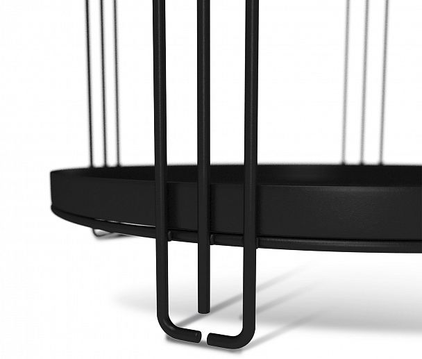 Столик журнальный Sheffilton SHT-CT31 черный муар - Вид 5