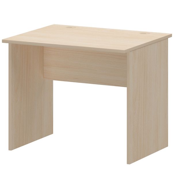 Стол с левым и правым кабель каналом А-001.К Бук 900x730x760 Арго - Вид 1