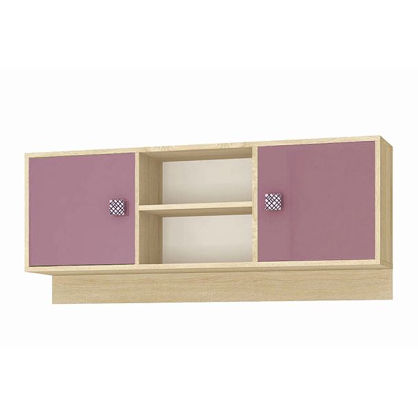 Навесная секция Колибри (520х1200х250) дуб сонома/виола - Вид 1