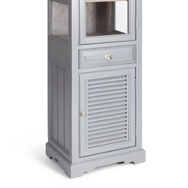 Витрина Secret de Maison Брайтон/Brighton (мод. DA-2168А), дерево акации/дерево манго/МДФ, Antique grey/grey wash - Вид 7