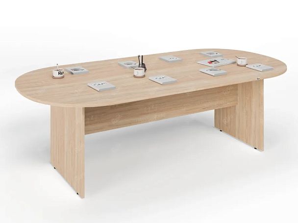 ЛАЙТ / LIGHT RLG010-24x12 Конференц-стол 240x120x75 Дуб Сонома - Вид 4