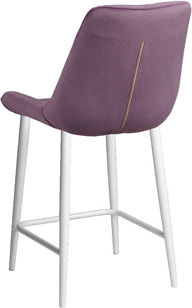 Комплект полубарных поворотных стульев Эйден, Confetti lilac/белый, 3 шт. - Вид 6