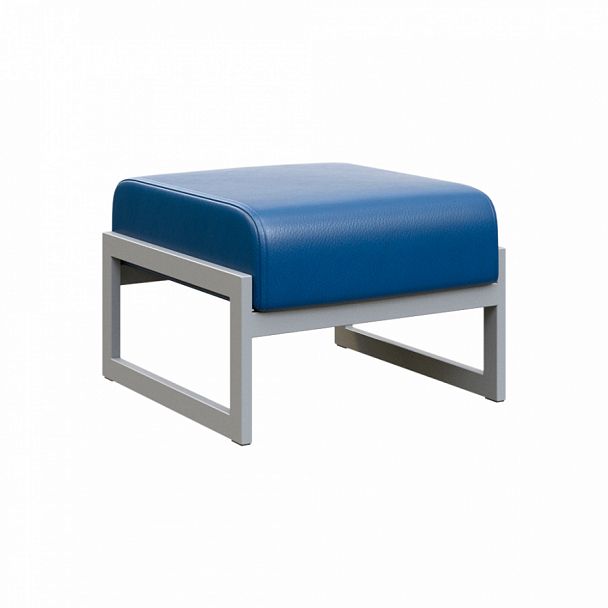 Банкетка одноместная "MODULE" MD.B1 Серый+синий - Вид 1