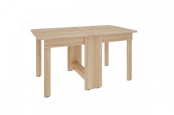 Стол-книжка раскладной ПВХ KM-0002.1544 дуб сонома - Вид 1