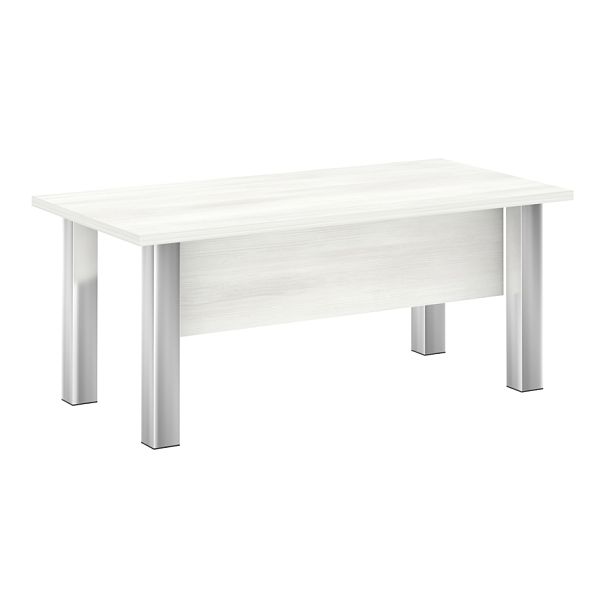 Yalta Стол руководителя M-LT.D-18.1 Снежная патина/Нерж. сталь 1800*900*750 - Вид 1