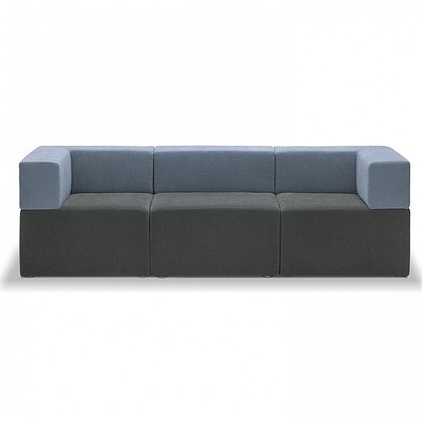 Диван "Сити 3" в коже - Вид 4