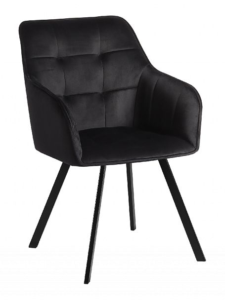 Комплект кресел поворотных Мони, черный H-75/черный, 2 шт. - Вид 4