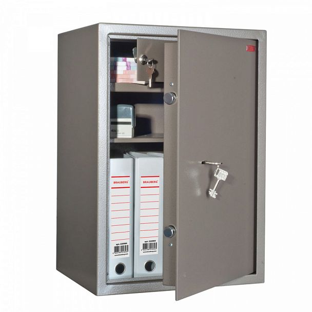 Сейф AIKO "ТМ-63Т", 630х440х355 мм, 30 кг, ключевой замок, трейзер, полка - Вид 1