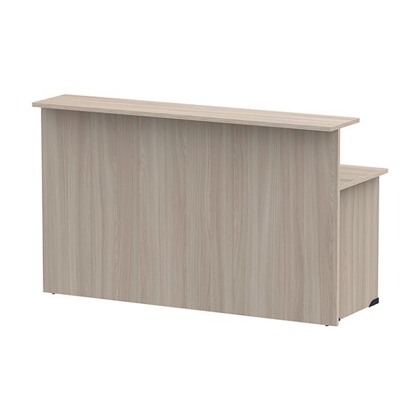 Стойка ресепшн прямая СР-180/60 ясень шимо светлый - Вид 1