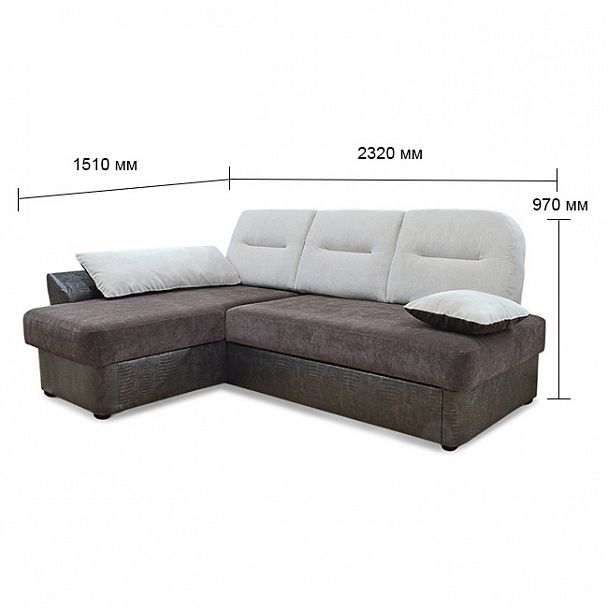 Угловой диван "Оптима" - Вид 3