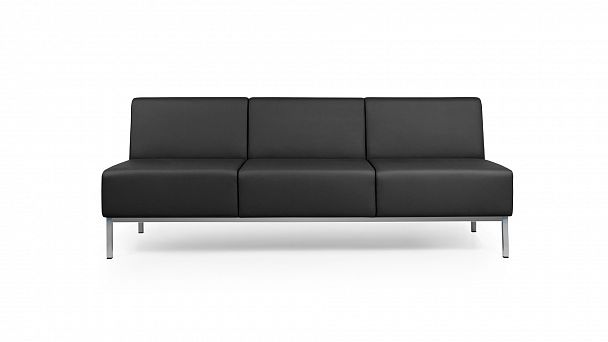 Секция 1-местная Construct 60x62x77 чёрный - Вид 5