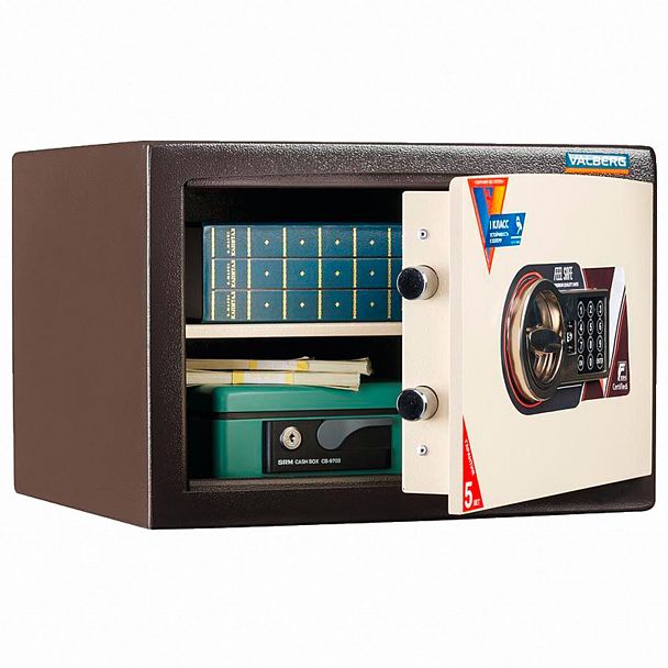 Сейф взломостойкий 1 класс VALBERG "Карат-30 EL new", 300х440х380 мм, 65 кг, электронный замок, S10499103440 - Вид 3