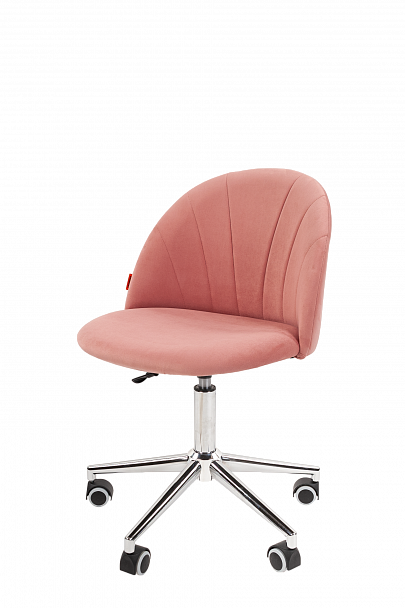 Кресло CHAIRMAN HOME 117, ткань велюр, розовый - Вид 2