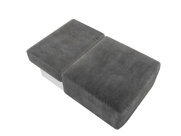 Модуль диван Лига-060 НПБ Велюр серый - Вид 8