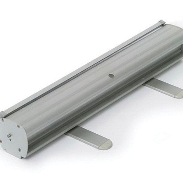 Стенд мобильный для баннера "Роллскрин 2(80)", размер рекламного поля 800х2000 мм, алюминий, 290521 - Вид 4