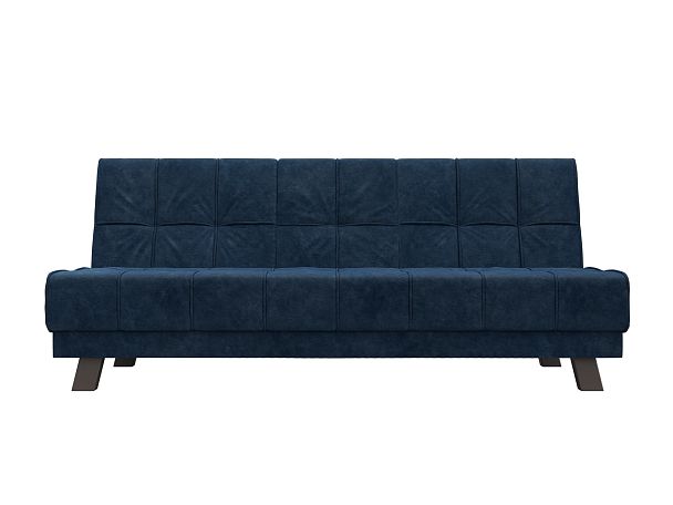 Диван прямой Винсент Велюр синий - Вид 2