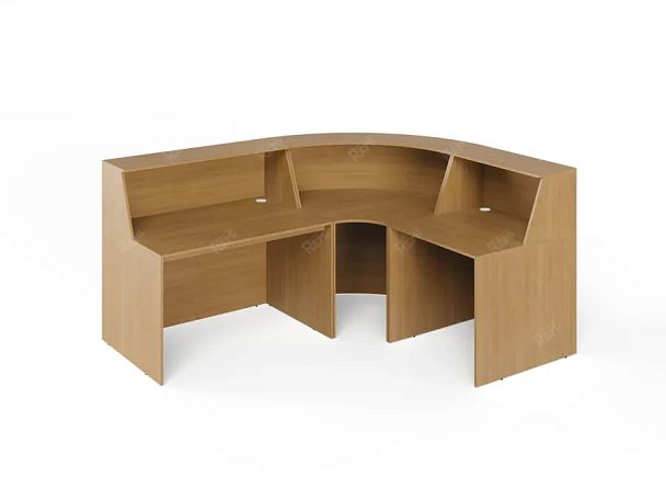 ЛАЙТ / LIGHT RLG070 Угловой ресепшн 220x180x115 Бук - Вид 2