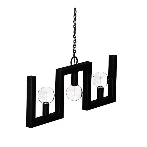 Светильник лофт Зиг-Заг Трио - Вид 4