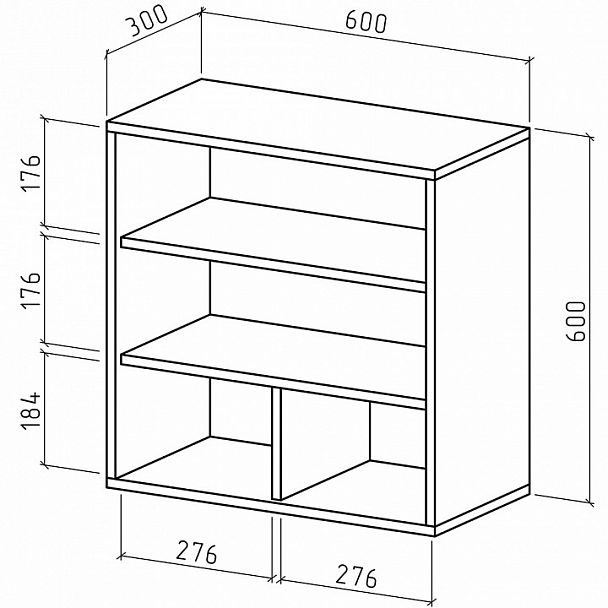 Тумба навесная Мария-10 - Вид 2
