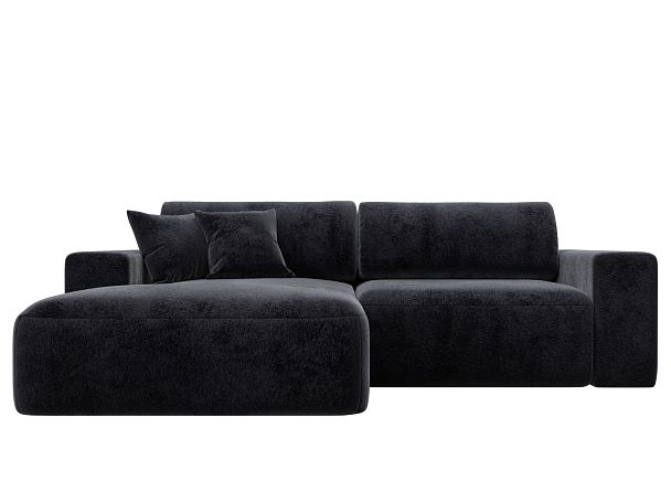 Диван угловой Лига-036 НПБ Классик левый угол Велюр серый - Вид 2