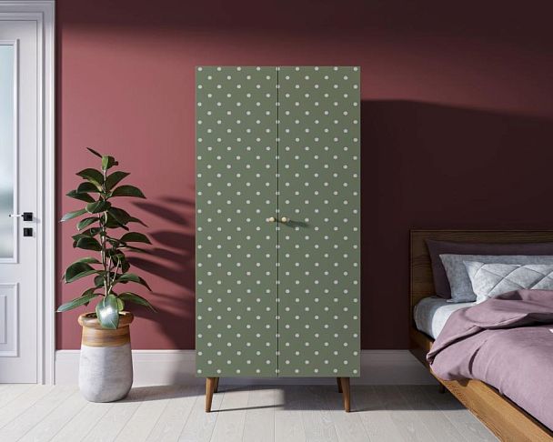 Шкаф малый двухстворчатый Berber принт 12 арт BB08/Print_12 - Вид 4