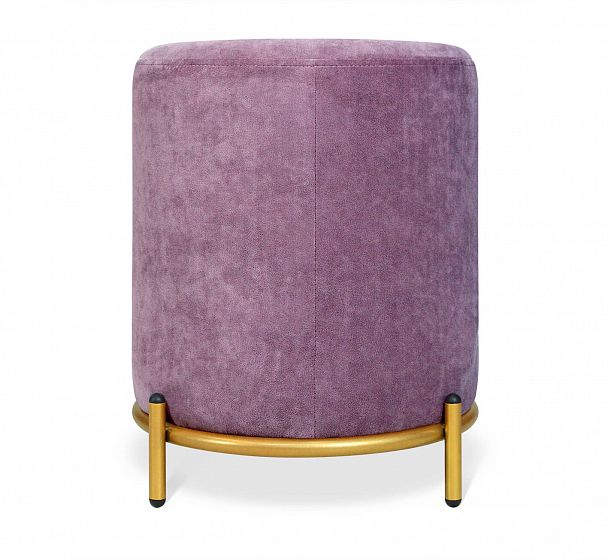 Пуф Sheffilton SHT-B7 пыльная роза/золото - Вид 4