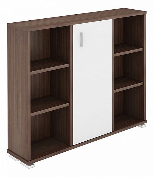 Тумба комбинированная Домино ПУ-60-2 Белый/Шамони - Вид 1