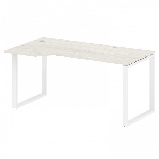 Стол "Metal System" БО.СА-1 дуб наварра/белый - Вид 2