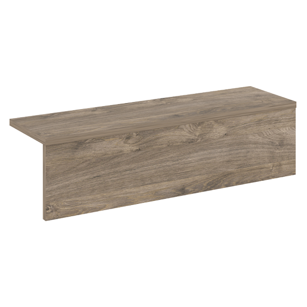 Накладка прямая низкая "Onix" О.R-NP.N-158.1 тиквуд темный - Вид 1