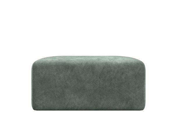Модуль пуф Лига-060 НПБ Велюр зеленый - Вид 1