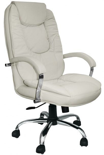 Кресло руководителя "Сатурн" хром, подл."Мастер" - Вид 1