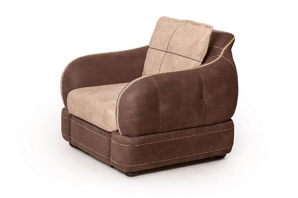 Napoli (Неаполь) кресло с ящиком, замша - Вид 6