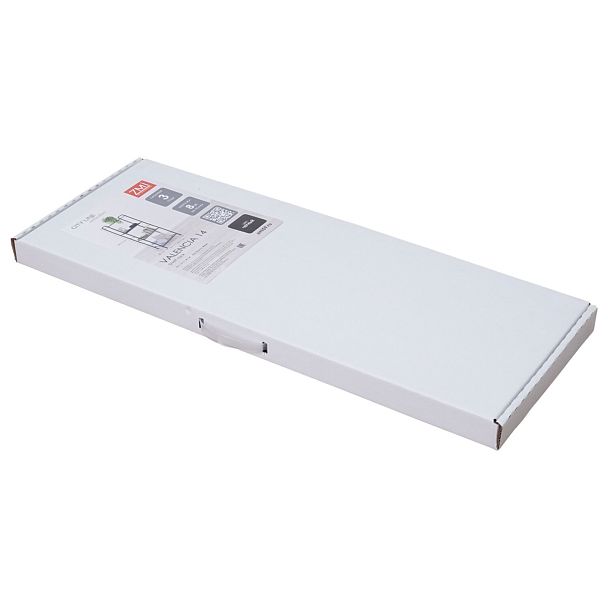 Стеллаж на металлокаркасе "Валенсия-14", 455х300х1205 мм, 4 полки, черный, СТВ14 Ч - Вид 11