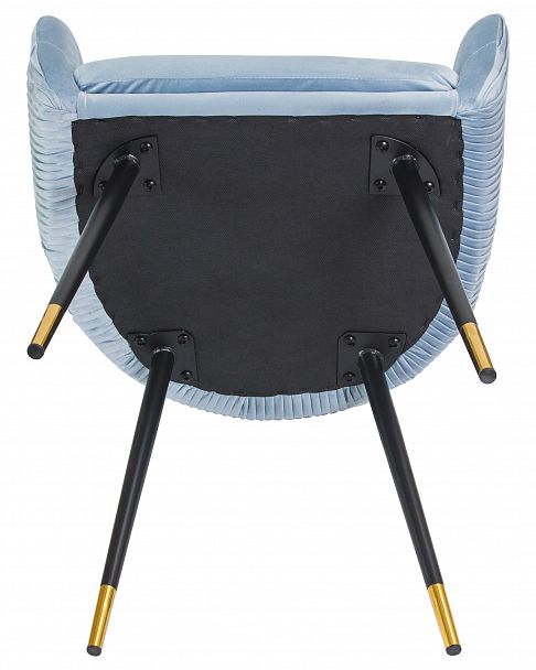 Стул обеденный DOBRIN MARY (серо-голубой велюр (1922-6)) - Вид 8