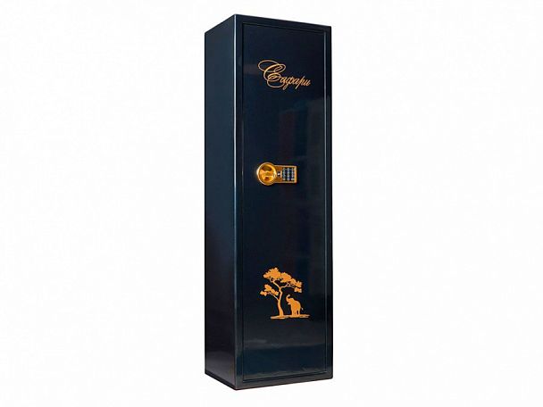 Оружейный сейф САФАРИ EL GOLD (черный) - Вид 1