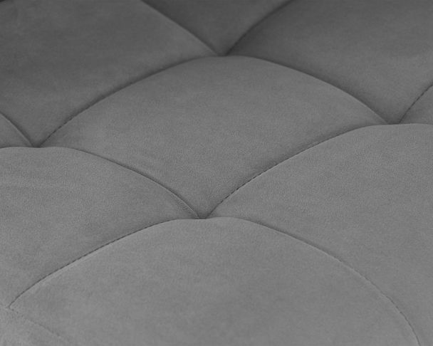 Стул барный DOBRIN CANDY (серый велюр (MJ9-75)) - Вид 7