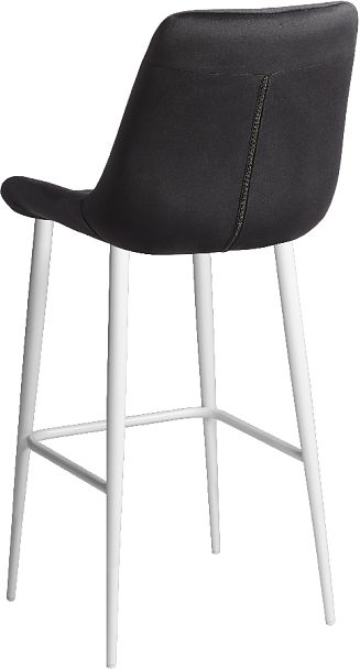 Комплект барных стульев Эйден, черный H75/белый, 2 шт. - Вид 5