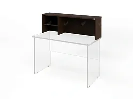 ЛАЙТ / LIGHT RLG061 Настольная полка 120x28x39 Венге - Фото предпросмотра