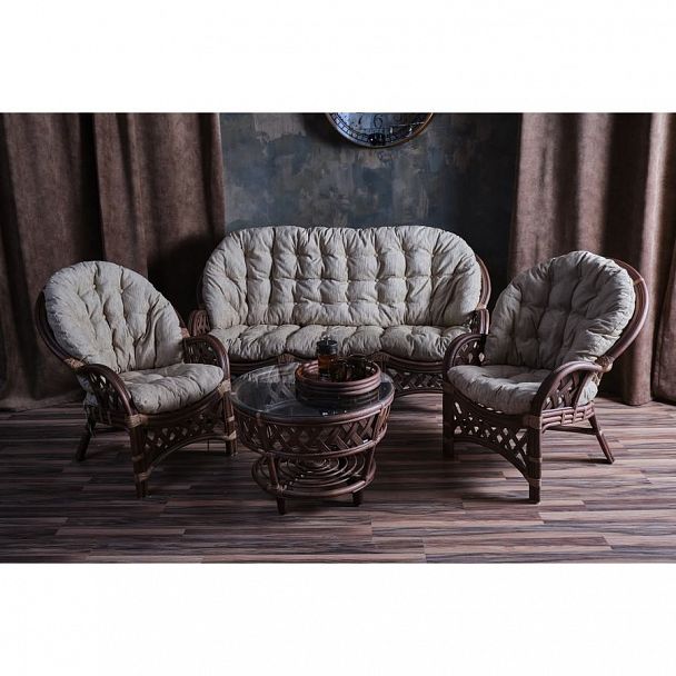 Комплект Черчилль / Рузвельт с 3х местным диваном - Вид 10