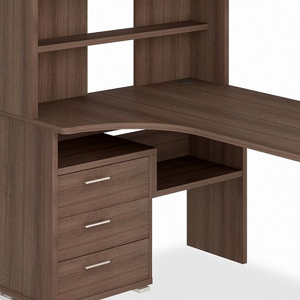 Стол компьютерный Домино СР-133 Шамони левый - Вид 3