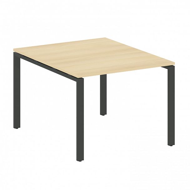 Стол для переговоров "Metal System" БП.ПРГ-1.1 акация/антрацит - Вид 1