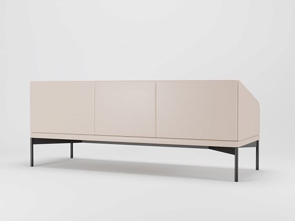 Двухместный диван Ita 139x69x77 чёрный - Вид 6