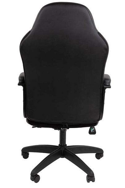 Кресло Chairman game 17 Россия экокожа черный/серый/белый - Вид 5