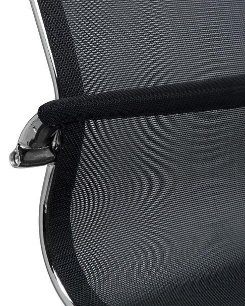 Офисное кресло для персонала DOBRIN CARTER (чёрный) - Вид 7