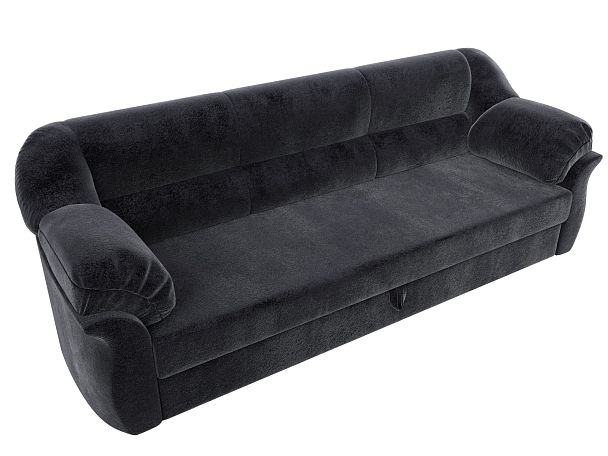 Диван прямой Карнелла Велюр серый - Вид 5